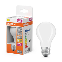 Osram bombilla LED E27 acabado mate regulable 2700K de 3,4W (40W) LOS01811
