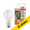Osram bombilla LED E27 filamento transparente regulable 4W (40W) | Pack 6 uds LOS00361 - 1