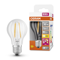 Osram bombilla LED E27 filamento transparente regulable 4W (40W) LOS00360