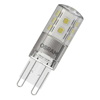 Osram bombilla LED G9 SMD transparente regulable 2700K de 3W (30W) LOS00324
