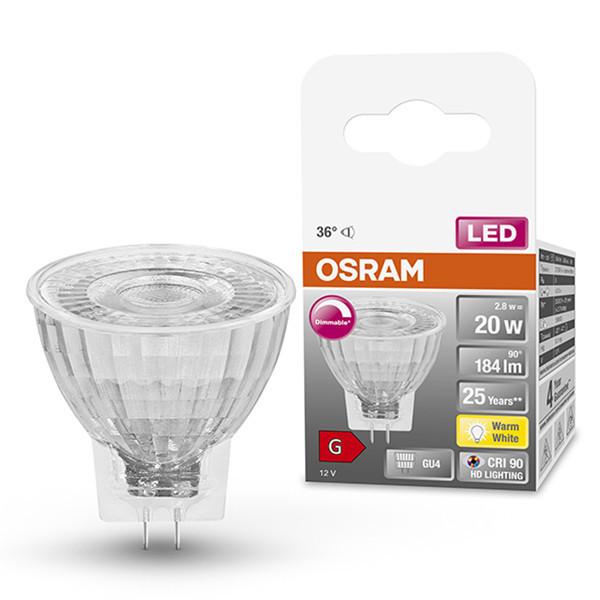 Osram bombilla LED GU4 regulable de 2.8 W (20 W) LOS00298 - 1