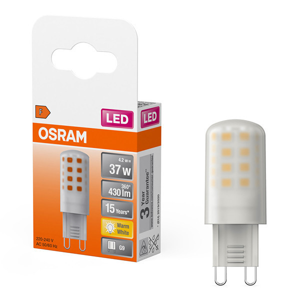 Osram bombilla LED Osram G9 SMD Mate 2700K de 4.2W (37W) LOS01393 - 1