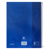 Oxford Classic Europeanbook 1 Cuaderno de espiral A4+ cuadriculado de 5 mm, 90 g/m² y 80 hojas azul oscuro 260294 - 2