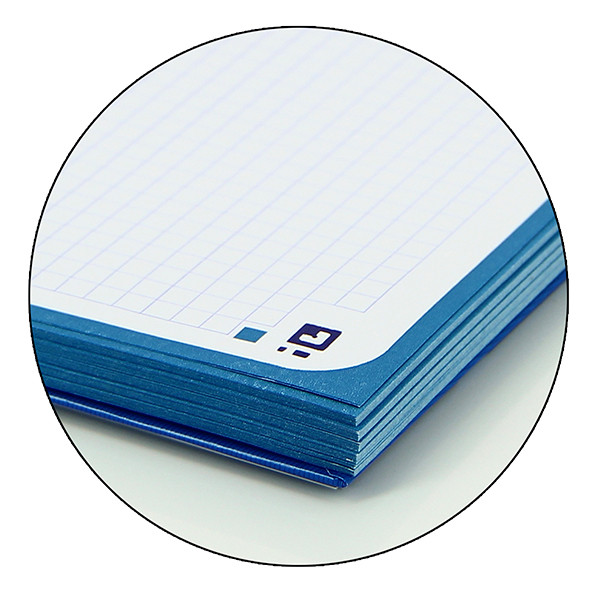 Oxford Classic Europeanbook 1 Cuaderno de espiral A4+ cuadriculado de 5 mm, 90 g/m² y 80 hojas azul oscuro 260294 - 5