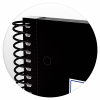 Oxford Classic Europeanbook 1 Cuaderno de espiral A4+ cuadriculado de 5 mm, 90 g/m² y 80 hojas negro 260295 - 5