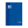 Oxford Classic Europeanbook 1 Cuaderno de espiral A4+ rayado de 90 g/m² y 80 hojas azul oscuro 260286 - 1