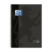 Oxford Classic Europeanbook 1 Cuaderno de espiral A4+ rayado de 90 g/m² y 80 hojas negro 260289