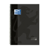 Oxford Classic Europeanbook 1 Cuaderno de espiral A4+ rayado de 90 g/m² y 80 hojas negro 260289 - 1