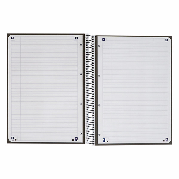 Oxford Classic Europeanbook 1 Cuaderno de espiral A4+ rayado de 90 g/m² y 80 hojas negro 260289 - 3