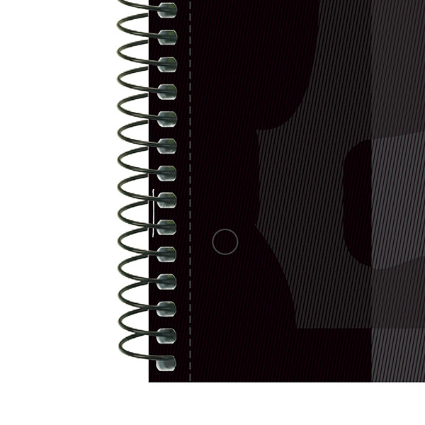 Oxford Classic Europeanbook 1 Cuaderno de espiral A4+ rayado de 90 g/m² y 80 hojas negro 260289 - 4