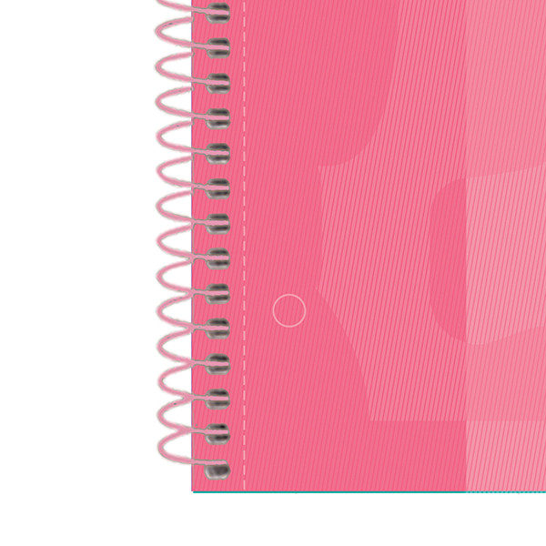 Oxford Classic Europeanbook 1 Cuaderno de espiral A4+ rayado de 90 g/m² y 80 hojas rosa 260288 - 4