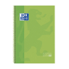 Oxford Classic Europeanbook 1 Cuaderno de espiral A4+ rayado de 90 g/m² y 80 hojas verde 260287 - 1