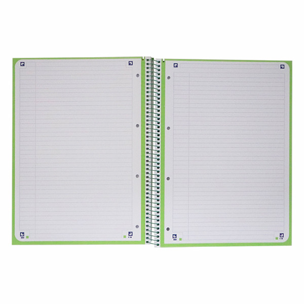 Oxford Classic Europeanbook 1 Cuaderno de espiral A4+ rayado de 90 g/m² y 80 hojas verde 260287 - 3