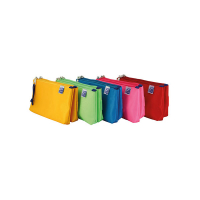Oxford Estuche de tela Kangoo Cuadrado  (2 cremalleras) Surtidos 400150285 260225
