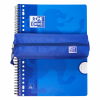Oxford Estuche rectangular con banda elástica azul 260281 - 4
