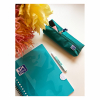 Oxford Estuche rectangular con banda elástica turquesa 260284 - 5