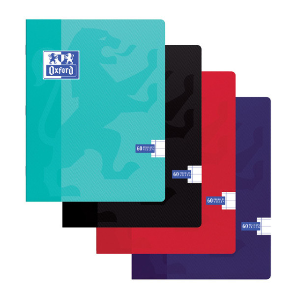 Oxford Libreta A5 a rayas 60 hojas colores surtido (5 unidades) 400075534 260054 - 1