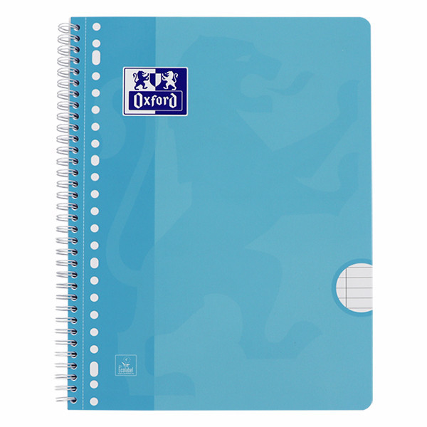 Oxford School Cuadernos de espiral A4+ rayados de 90 g/m² y 80 hojas pastel | 3 unidades 260296 - 3
