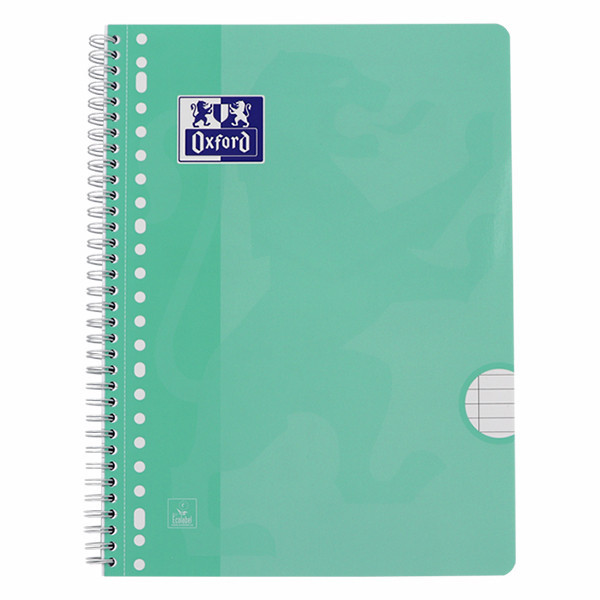 Oxford School Cuadernos de espiral A4+ rayados de 90 g/m² y 80 hojas pastel | 3 unidades 260296 - 5