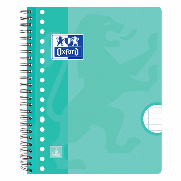 Oxford School Cuadernos de espiral A5+ rayados de 90 g/m² y 80 hojas | 3 unidades 260300 - 4