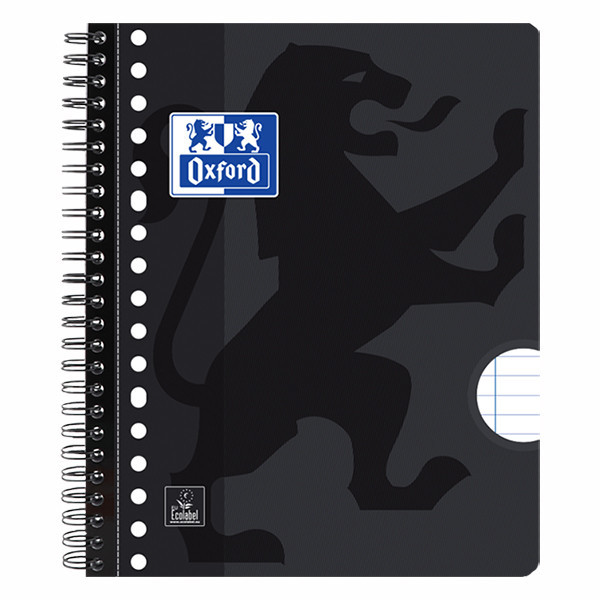 Oxford School Cuadernos de espiral A5+ rayados de 90 g/m² y 80 hojas | 3 unidades 260300 - 3