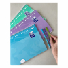 Oxford School Cuadernos de espiral A5+ rayados de 90 g/m² y 80 hojas pastel | 3 unidades 260297 - 6