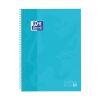 Oxford Touch Europeanbook 1 Cuaderno de espiral A4+ rayado de 90 g/m² y 80 hojas azul pastel 260290 - 1