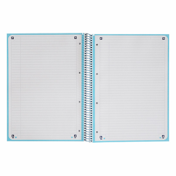 Oxford Touch Europeanbook 1 Cuaderno de espiral A4+ rayado de 90 g/m² y 80 hojas azul pastel 260290 - 3