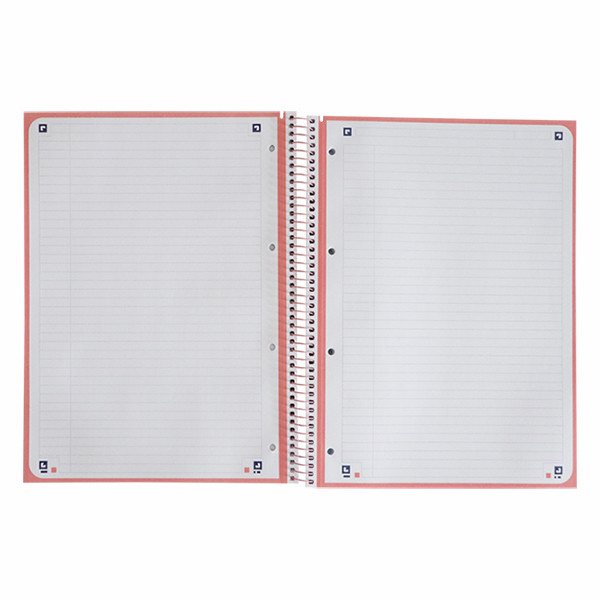 Oxford Touch Europeanbook 1 Cuaderno de espiral A4+ rayado de 90 g/m² y 80 hojas rosa pastel 260292 - 3