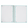 Oxford Touch Europeanbook 1 Cuaderno de espiral A4+ rayado de 90 g/m² y 80 hojas turquesa pastel 260293 - 3