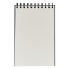 Oxford cuaderno de bocetos negro de tapa dura con espiral tamaño A5 100 gramos (50 hojas) 237633 - 2