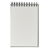 Oxford cuaderno de bocetos negro de tapa dura con espiral tamaño A5 225 gramos (40 hojas) 237634 - 2