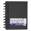 Oxford cuaderno de bocetos negro de tapa dura con espiral tamaño A6 100 gramos (80 hojas) 237636 - 1