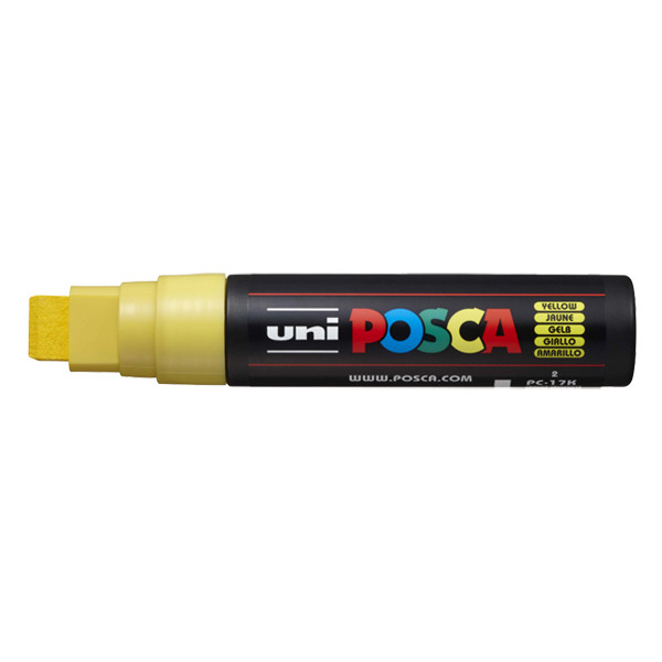 POSCA PC-17K rotulador amarillo (15 mm recto) PC17KJ 424239 - 1