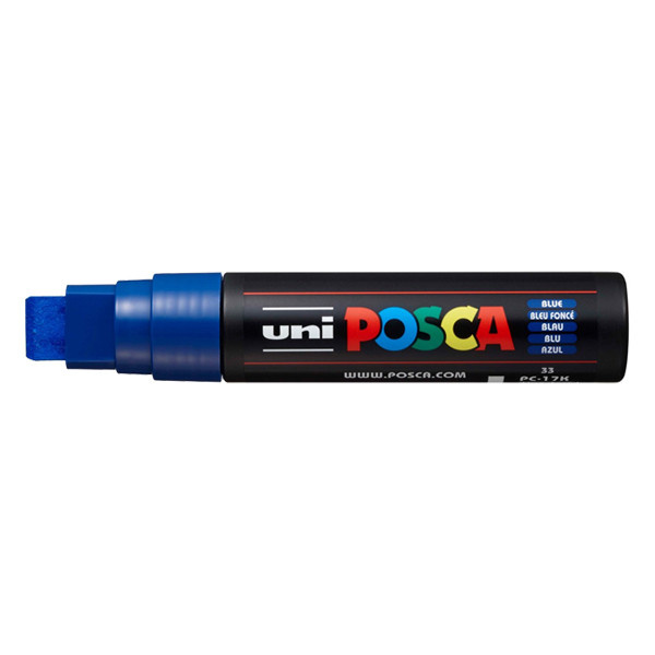 POSCA PC-17K rotulador azul oscuro (15 mm recto)