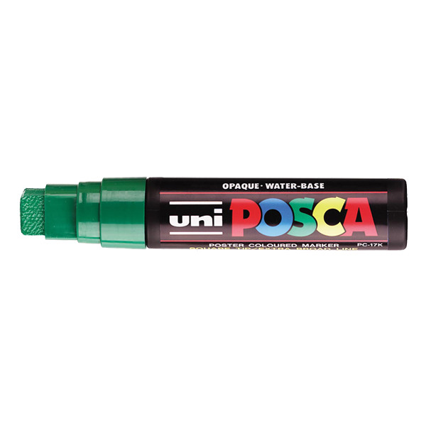 POSCA PC-17K rotulador verde oscuro (15 mm recto)
