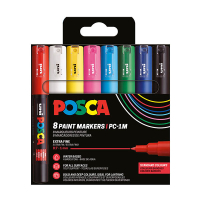 POSCA PC-1MC rotulador (0,7 - 1 mm cónico) | Pack 8 uds 424067