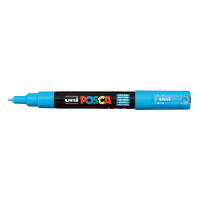 POSCA PC-1MC rotulador azul claro (0,7 - 1 mm cónico) PC1MCBC 424039