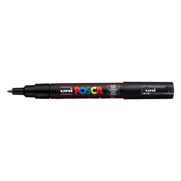 POSCA PC-1MC rotulador negro (0,7 - 1 mm cónico) PC1MCN 424054 - 1