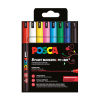 POSCA PC-1MR rotulador (0,7 mm redondo) | Pack 8 uds 424034 - 1