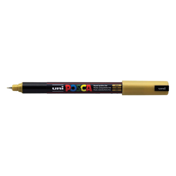 POSCA PC-1MR rotulador oro (0,7 mm redondo) PC1MROR 424024 - 1