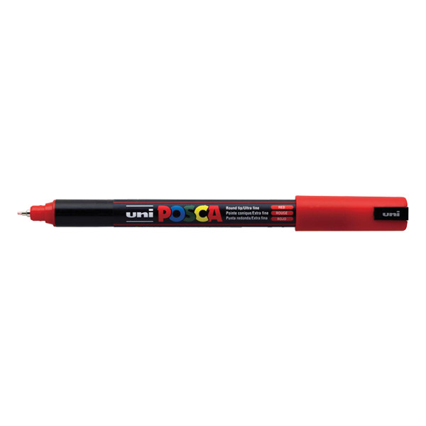 posca pc-1mr rotulador rojo 07 mm redondo
