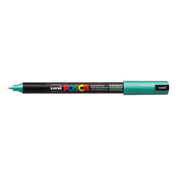 POSCA PC-1MR rotulador verde metalizado (0,7 mm redondo) PC1MRVM 424032 - 1