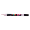 POSCA PC-3ML rotulador purpurina rosa brillante (0,9 - 1,3 mm redondo) 424118 - 1