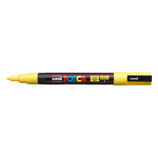 POSCA PC-3M rotulador amarillo (0,9 - 1,3 mm redondo) PC3MJ 424083 - 1