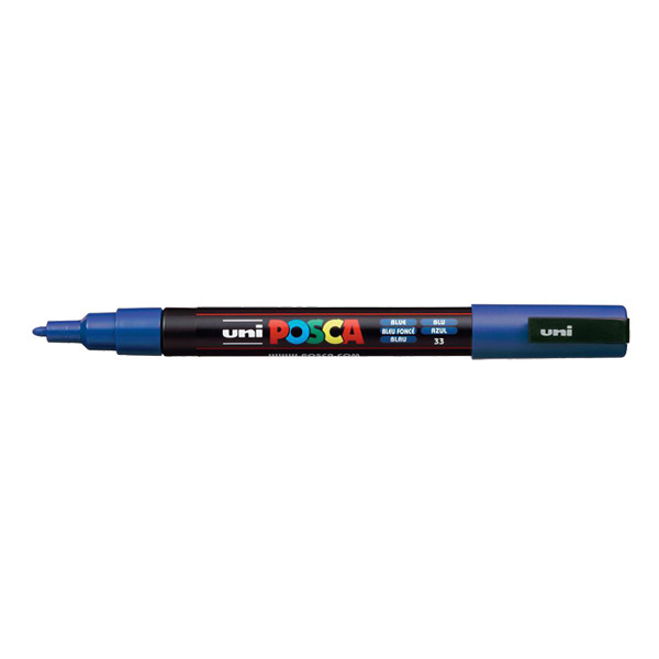 POSCA PC-3M rotulador azul (0,9 - 1,3 mm redondo)