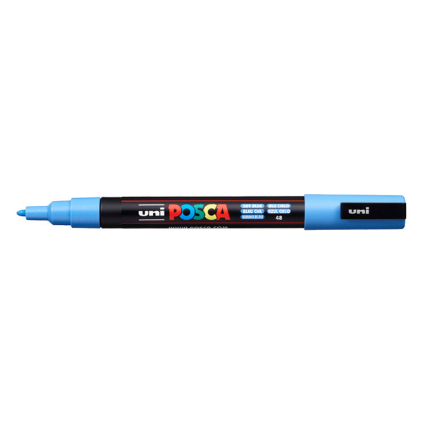 POSCA PC-3M rotulador azul cielo (0,9 - 1,3 mm redondo)