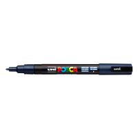 POSCA PC-3M rotulador azul marino (0,9 - 1,3 mm redondo) PC3MBMAR 424077