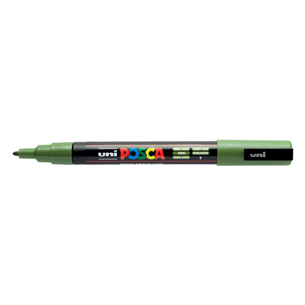 POSCA PC-3M rotulador caqui (0,9 - 1,3 mm redondo) PC3MVK 424104 - 1