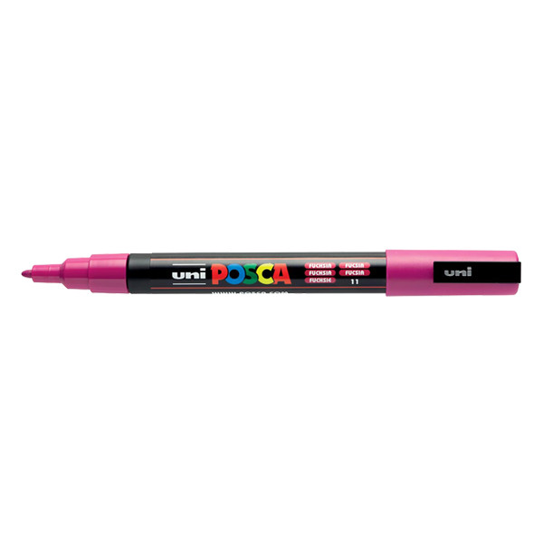POSCA PC-3M rotulador fucsia (0,9 - 1,3 mm redondo) PC3MREFU 424097 - 1